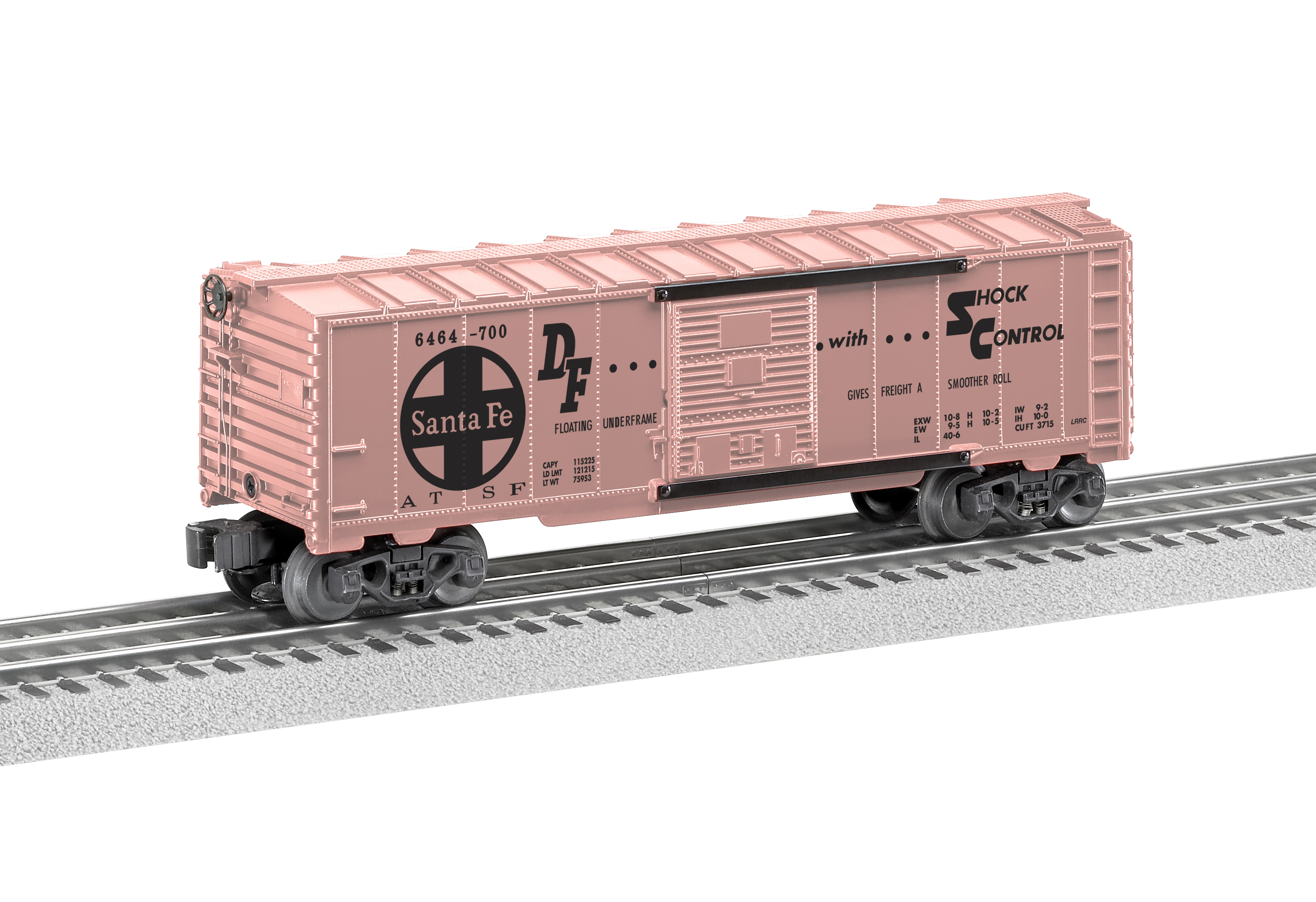 6464-700 50th Anniversary LRRC Santa Fe Boxcar